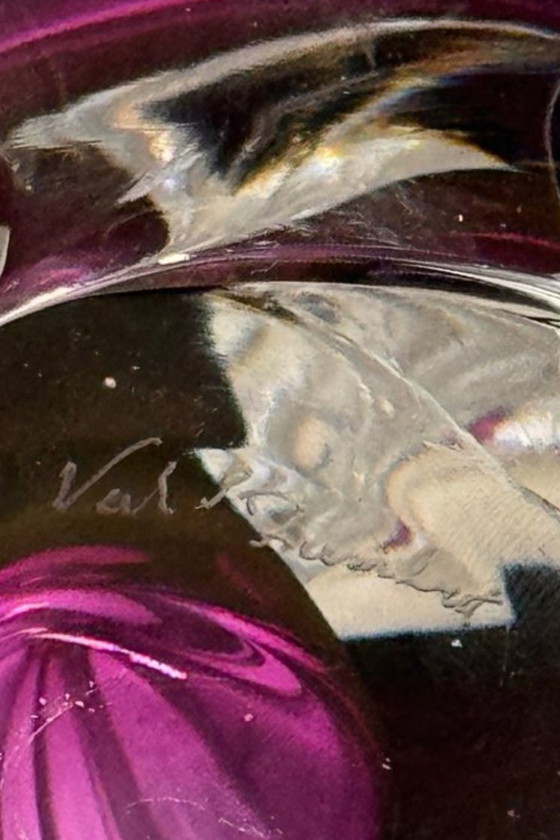 Image 1 of Lámpara de mesa Val Saint Lambert