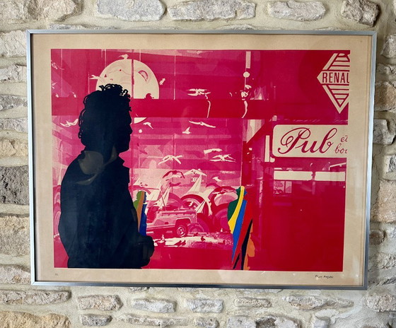 Image 1 of GERARD FROMANGER / SERIGRAPHIE ORIGINALE 1972