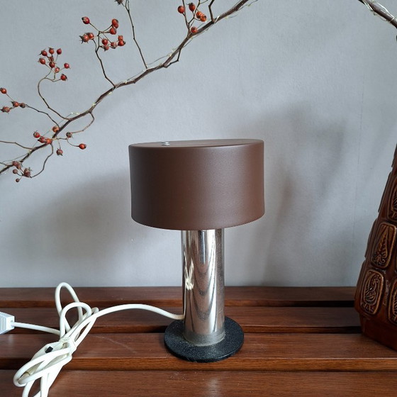 Image 1 of Mid-Century Modern design tafellampen. Raak Amsterdam.Set van 2. Space Age.70 ties. 70-ties.