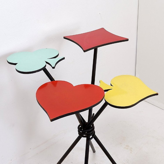 Image 1 of Trefoil, Spade, Hart, Ruiten plantenbak - Italië, jaren 1960