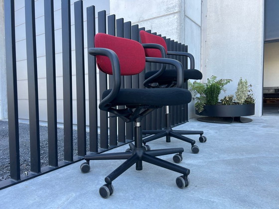 Image 1 of 2x Vitra Allstar Office Chairs