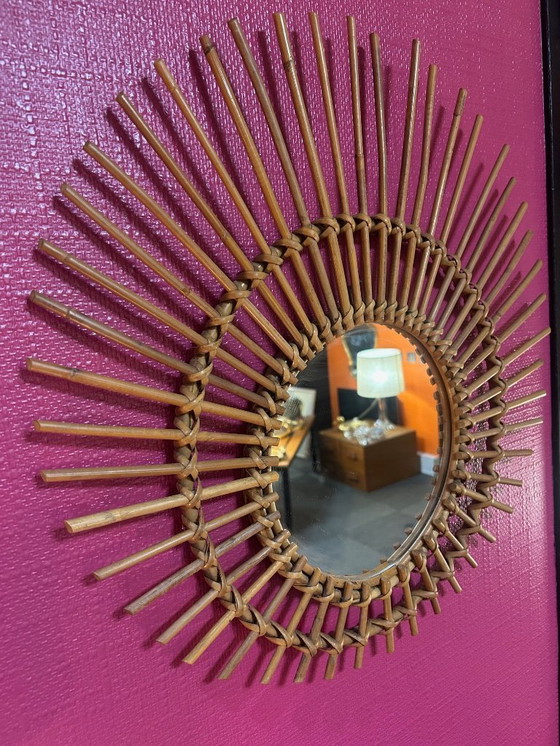 Image 1 of rotan zonnespiegel