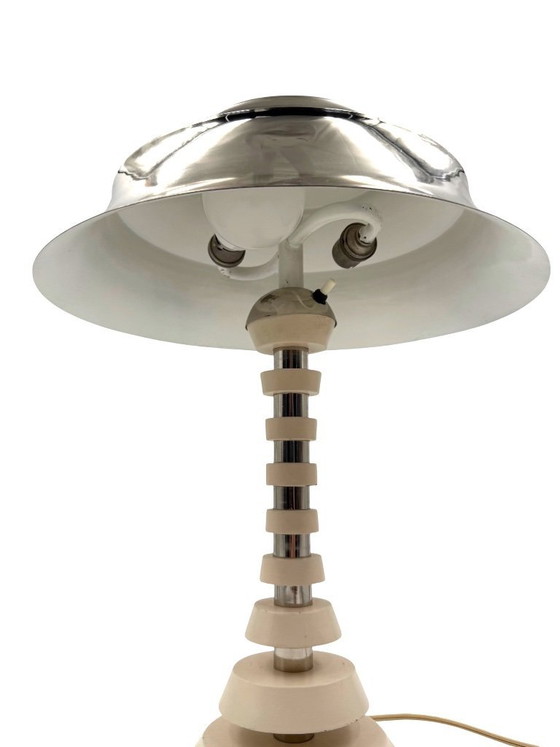 Image 1 of Space age pagoda table lamp, France 1970s