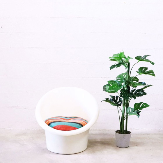 Skopa Armchair by Ole Gjerløv-Knudsen & Torben Lind for Ikea, 1970s, Plastic (photo 3 of 15)