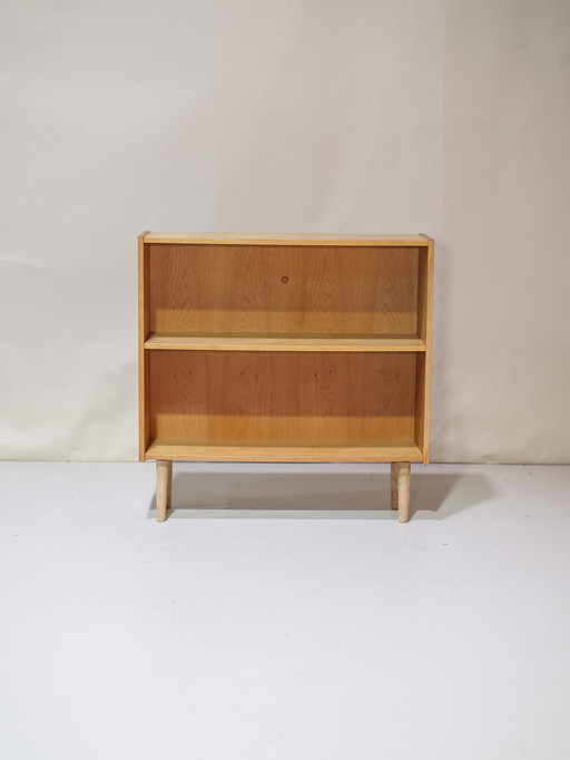Bookcase Oak Danish Vintage 1960s