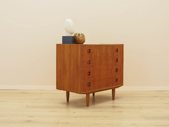 Image 1 of Teakhouten ladekast, Deens design, jaren 70, gemaakt in Denemarken.