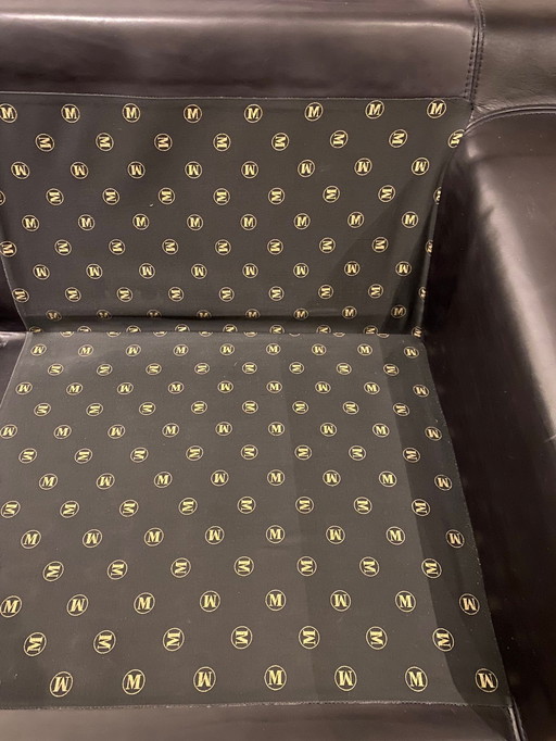 Machalke&Machalke Saddle Design sofa in thick leather