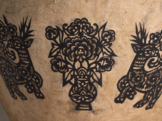 Antique Chinese papier-mâché container – China, circa 1900 – Decorative Objects, Paper (photo 22 of 40)