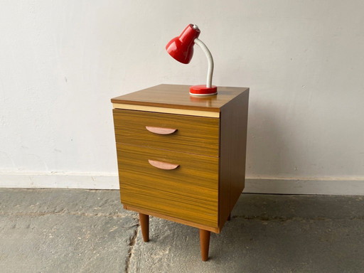 Comodino vintage del 1960 di metà secolo