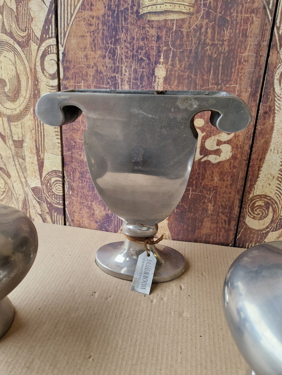 Image 1 of Bijzondere aluminuim vazenset Brass & Boom