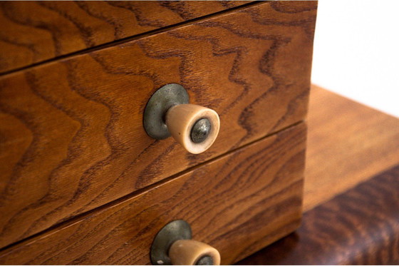 Image 1 of Chest of drawers - bar in Art Deco style, Poland, 1950s. 