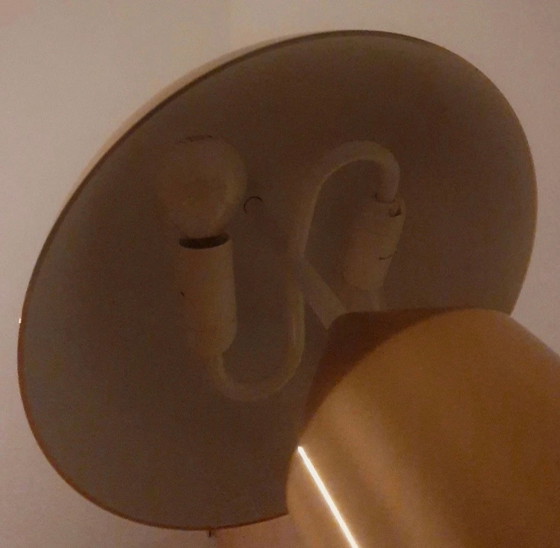 Image 1 of Design authentique - Lampe de table Atollo 238 Gold par Vico Magistretti (Oluce)