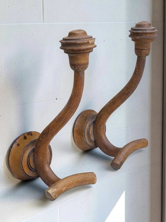 Bamboe kapstok 1900 – Kapstokken, Bamboo, Art Nouveau (photo 6 of 6)