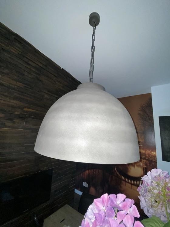 XXL Concrete Look Lamps – Pendant lamps, Aluminium (photo 2 of 14)
