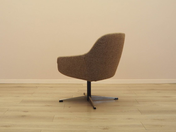 Image 1 of Brown armchair, Danish design, 1970s, production: Denmark