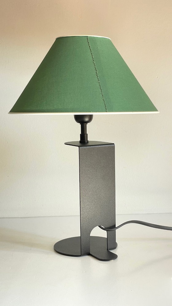 Image 1 of LAMP Steel and Fabric by MADURA