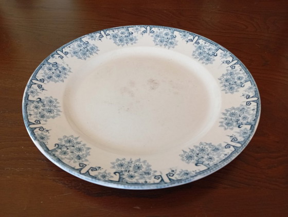 Image 1 of Molde para pasteles de loza Longwy "Margaritas"