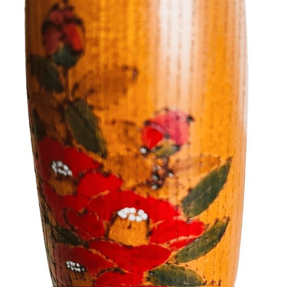Image 1 of Vintage Japanse Sosaku Kokeshi pop Sato Suigai 1960's