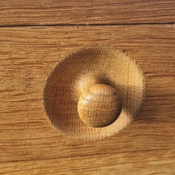 Image 1 of Hans Wegner PP-305 oak desk table