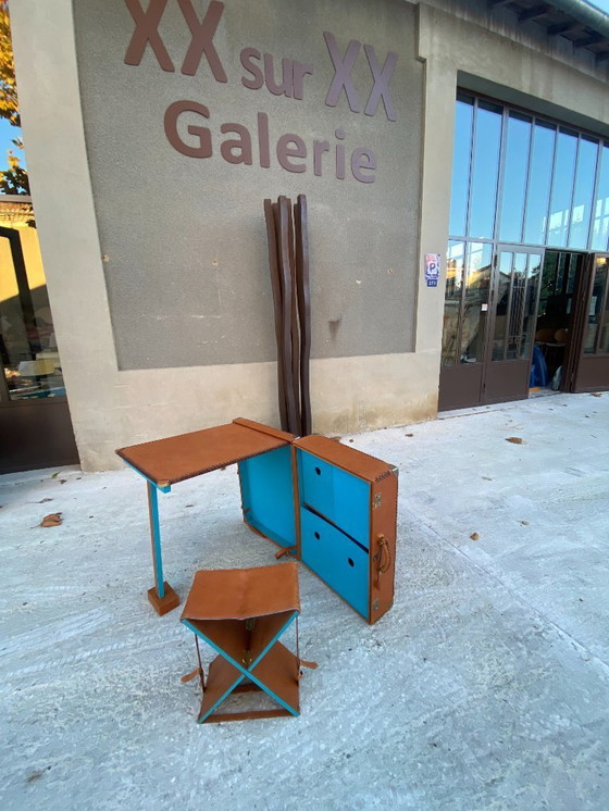 Image 1 of Valigia da ufficio in pelle - Laboratori Gucci