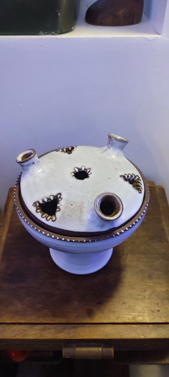 Image 1 of Rana fiore firmata La Hulotte de Jeanne e Norbert Pierlot.