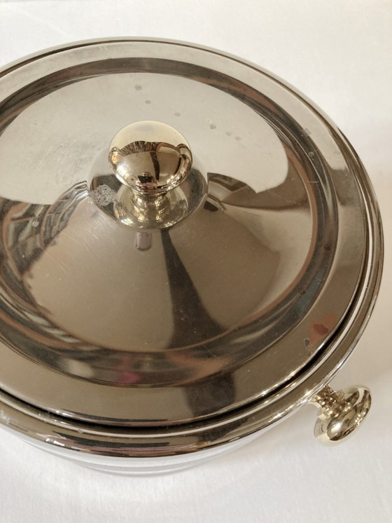 Image 1 of Silver-plated metal ice bucket