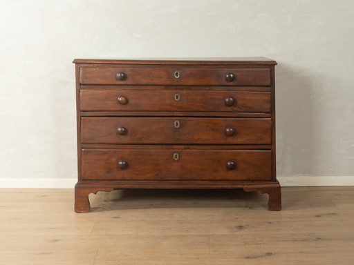 Viktorianische Leinenkommode aus den 1840er Jahren, Vintage