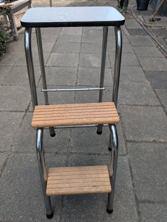 Sgabello retrò – Sgabelli, Metal, Wood (photo 2 of 6)