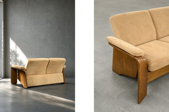 Image 1 of Mid-Century Norwegian Modern Pegasus 2-Seater Sofa with Low Back from Ekornes, 2000s