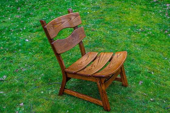 Image 1 of Ensemble de 4 chaises longues par Dittmann & Co pour AWA, Pays-Bas