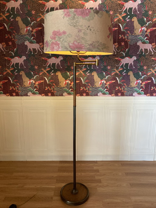 Scandinavian design 1950 floor lamp.