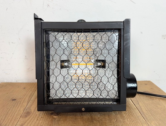 Image 1 of Faretto da teatro nero vintage, anni '90