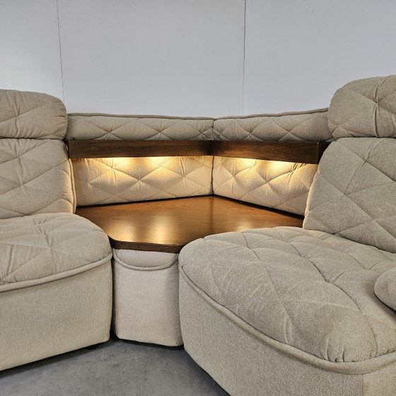 Image 1 of Vintage modulaire bank, hoge rug