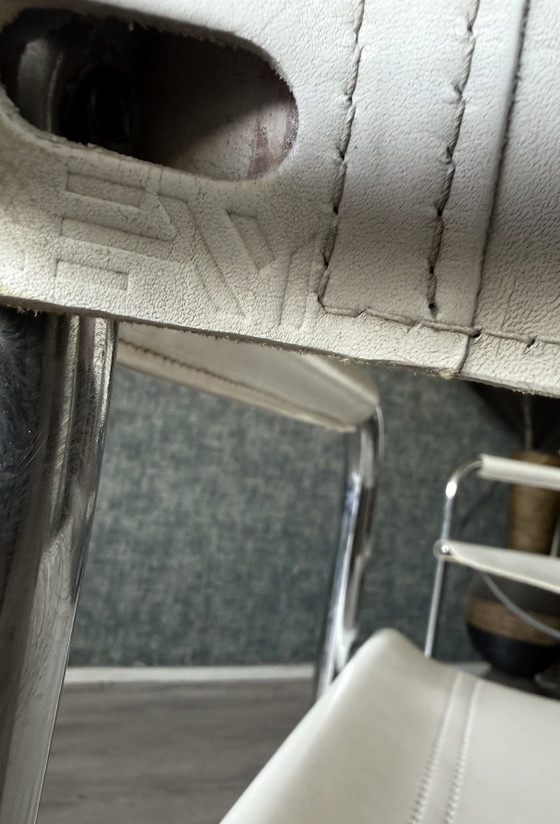 Image 1 of 6x Vintage Mart Stam S34 Chairs by Linea Veam, Italy, ca80s
