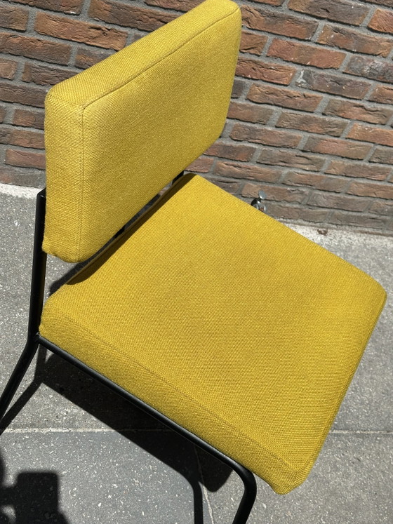 Image 1 of 2 x Monday dining chair without armrests - black frame
Kvadrat fabric - Hallingdal 65 - 457