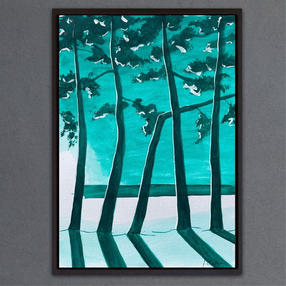 Image 1 of Gouache painting on 300g paper. 30x21cm