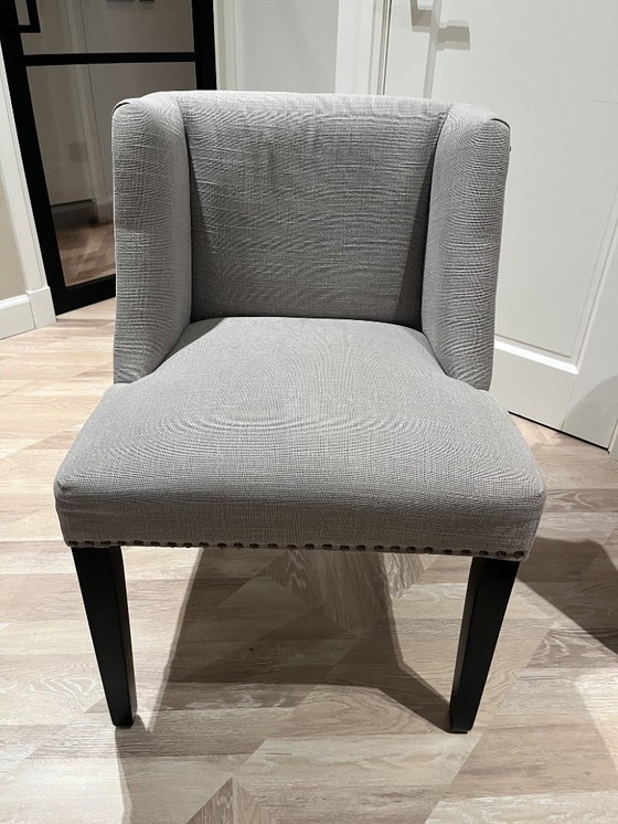 Image 1 of 2x Eichholtz St. James Luxury Dining Chair Gray – Luxury Collection eichholtz