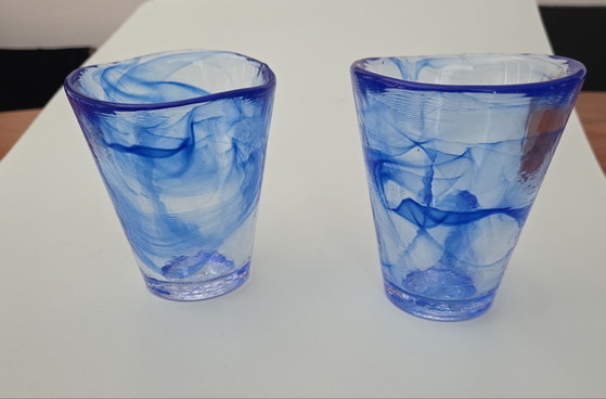 Kosta Boda verres, assiettes et bol – Sculptures en verre (photo 8 of 11)