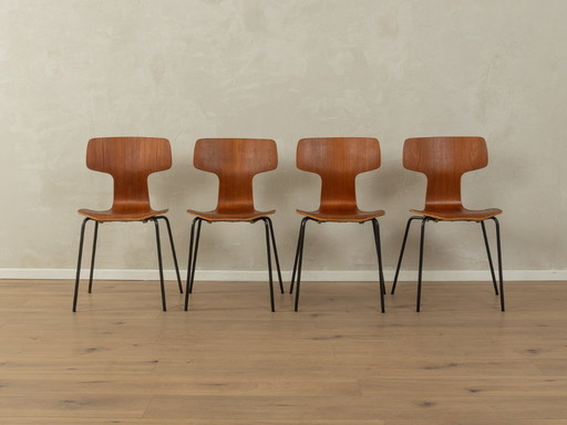 3103 HAMMER CHAIRS, Arne Jacobsen, 1960s