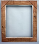 Cornice in legno barocca vintage, realizzata a mano, in stile Luigi XVI.