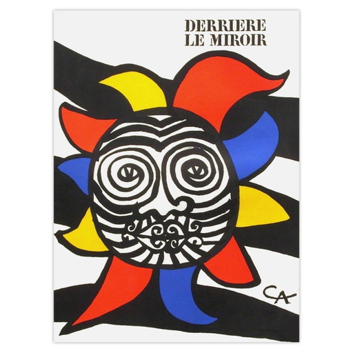 Alexandre Calder DLM156 - Maanlicht in een windvlaag, lithografie, 1966