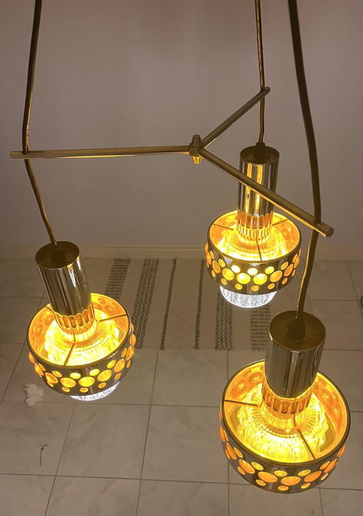 Hanglamp spage age jaren 70