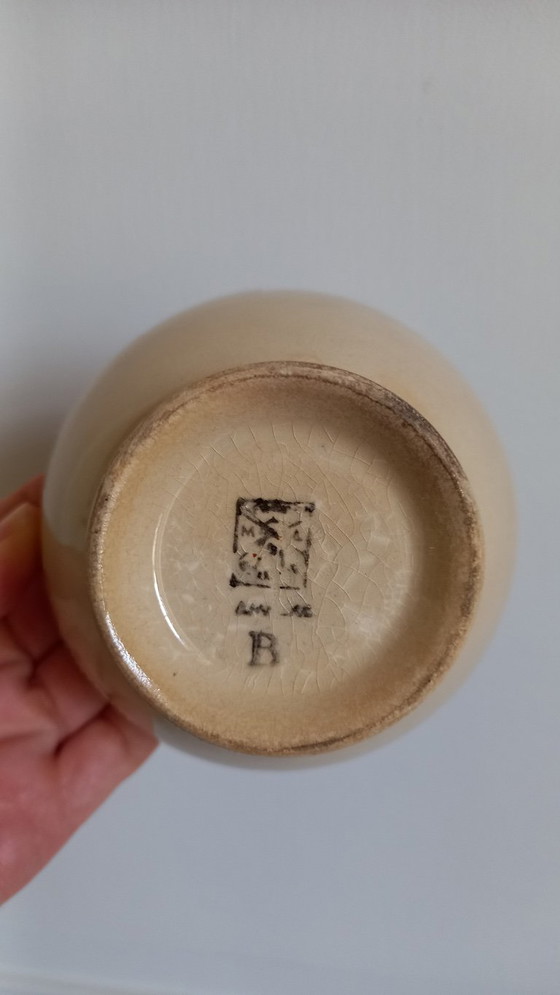 Image 1 of Pair of tiny earthenware coffee bowls/cups