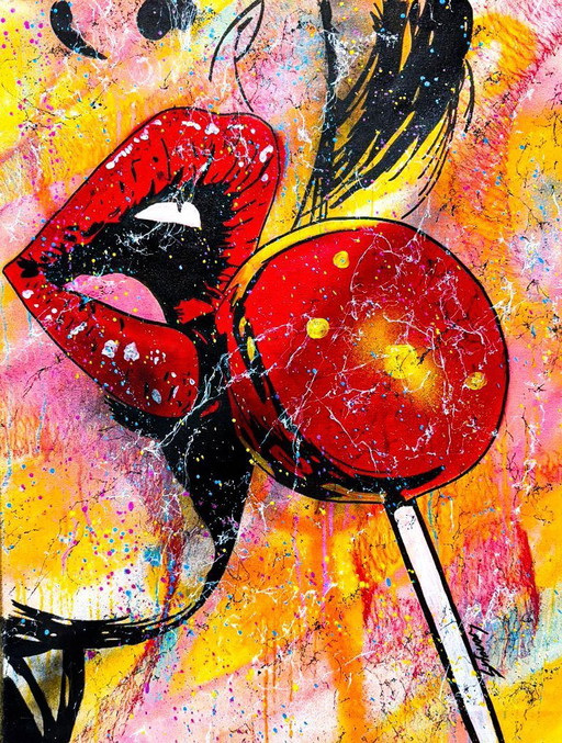 GONGAS - So Eager - Artist canvas