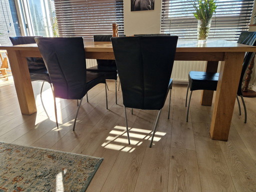 6 x Montis Spica dining chairs