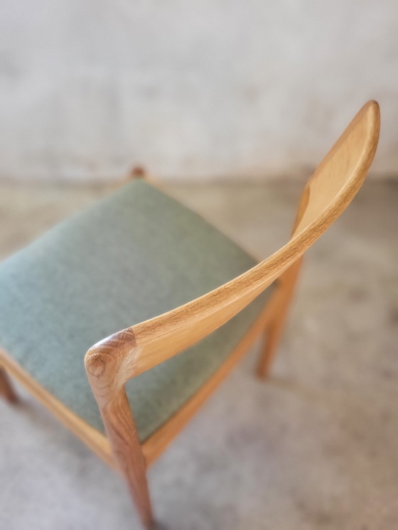 Image 1 of Set di 6 sedie di Henning Kjearnulf per Korup, 1960