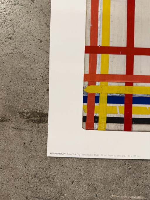 Piet Mondrian (1872–1944), New York City I (Unvollendet), 1941, Kunstsammlung Nordrhein-Westfalen (photo 2 of 9)
