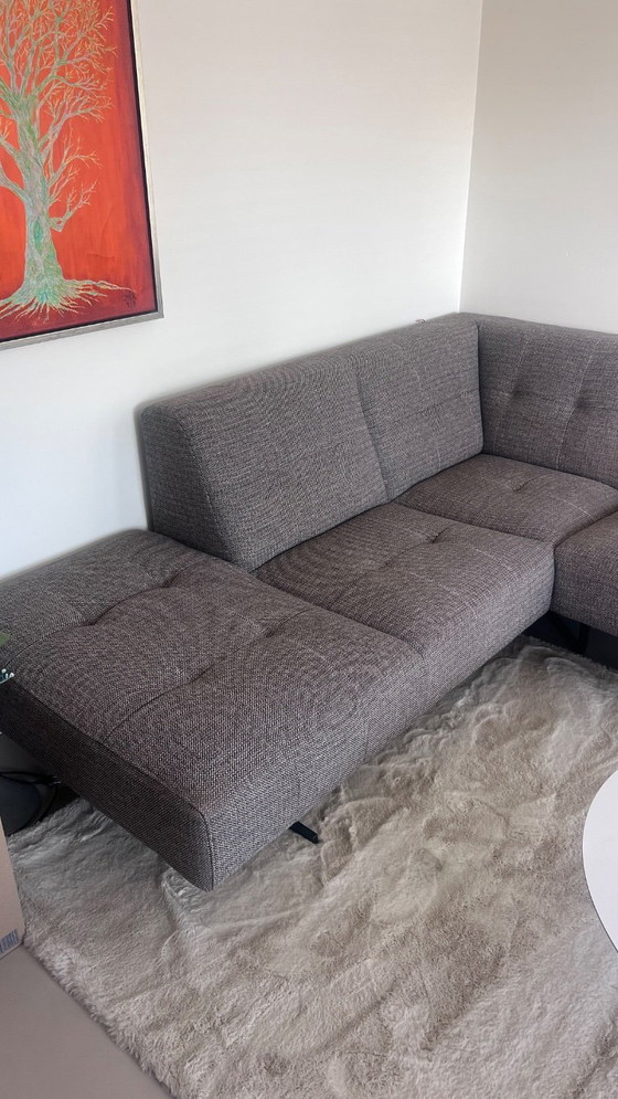 Image 1 of Montel hoekbank bruin/grijs 