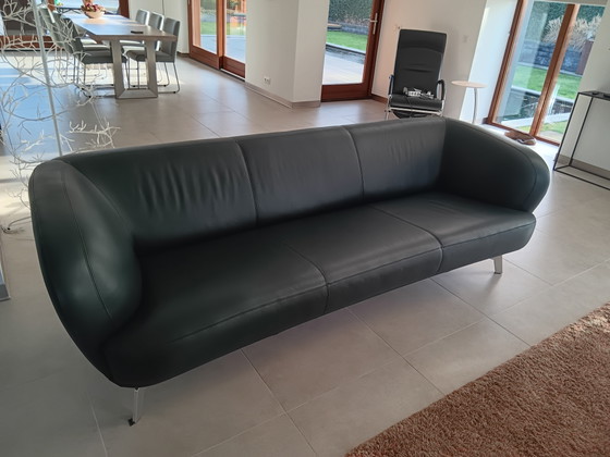 Beautiful Leolux sofa – 3-5 seaters, Leather, Aluminium (photo 4 of 5)