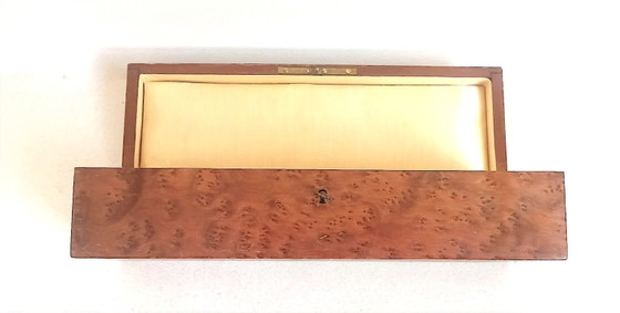 1930s glove box with closure – Decorative Objects, Textile, Wood (photo 2 of 17)
